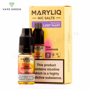 Pink Lemonade Nic Salt E-Liquid by Lost Mary Maryliq