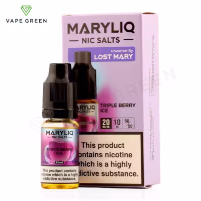 Triple Berry Ice Nic Salt E-Liquid by Lost Mary Maryliq