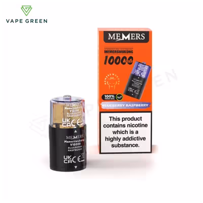 Blueberry Raspberry Prefilled Pod Refill Pack by Memers Wukong V10000