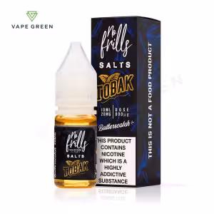 Butterscotch Tobacco E-Liquid by No Frills Tobak Salts