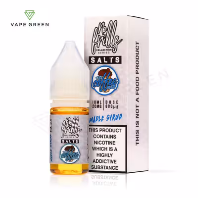 Maple Syrup E-Liquid by No Frills The Coffee Shop Salts