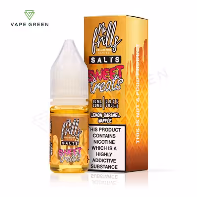 Lemon & Caramel Waffle E-Liquid by No Frills Sweet Treats Salts