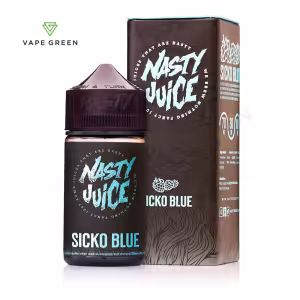 Sicko Blue Shortfill E-Liquid by Nasty Juice Berry 50ml - 1
