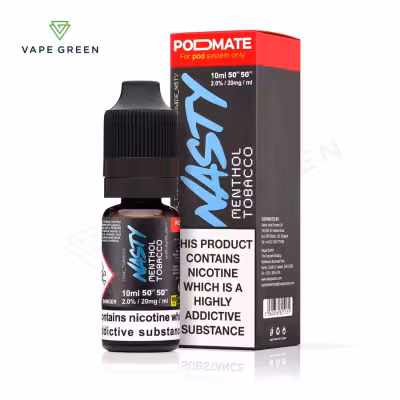 Menthol Tobacco Nic Salt E-Liquid by Nasty PodMate