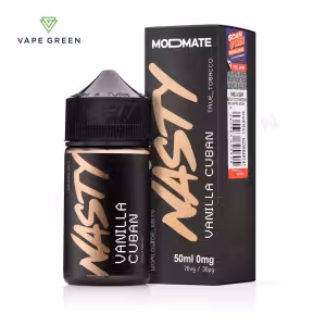Vanilla Cuban Shortfill E-Liquid by Nasty ModMate 50ml
