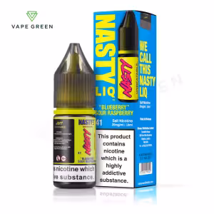Blueberry Sour Raspberry Nic Salt E-Liquid by Nasty Liq