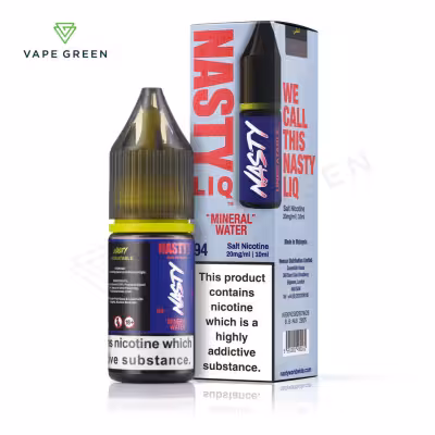 Mineral Water Nic Salt E-Liquid by Nasty Liq