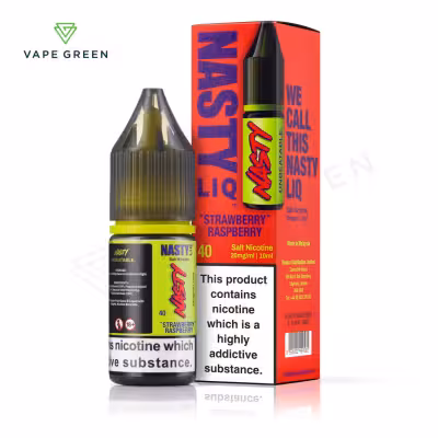 Strawberry Raspberry Nic Salt E-Liquid by Nasty Liq