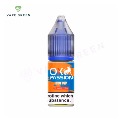 Bru Pop Nic Salt E-Liquid by OX Passion