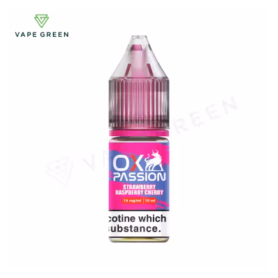 Strawberry Raspberry Cherry Nic Salt E-Liquid by OX Passion