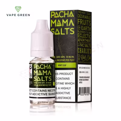 Mint Leaf Nic Salt E-Liquid by Pacha Mama