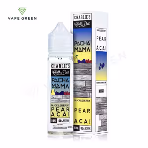 Huckleberry, Pear and Acai E-Liquid by Pacha Mama 50ml