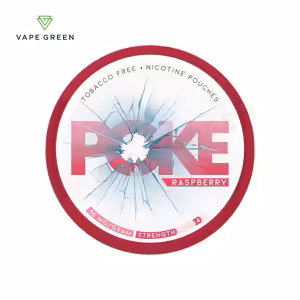 Raspberry Nicotine Pouches by Poke