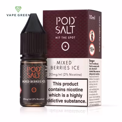 Mixed Berries Ice Nic Salt E-Liquid by Pod Salt