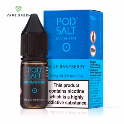 Blue Raspberry Nic Salt E-Liquid by Pod Salt
