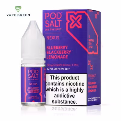 Blueberry Blackberry Lemonade Nic Salt E-Liquid by Nexus Pod Salt