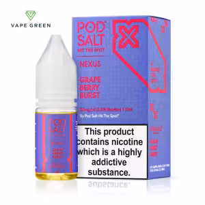 Grape Berry Burst Nic Salt E-Liquid by Nexus Pod Salt