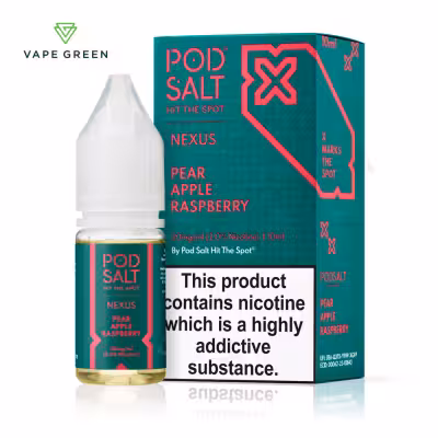 Pear Apple Raspberry Nic Salt E-Liquid by Nexus Pod Salt