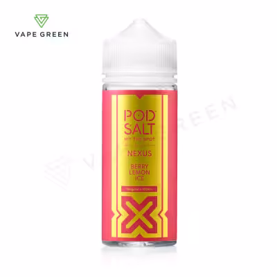 Berry Lemon Ice Shortfill E-Liquid by Nexus Pod Salt 100ml