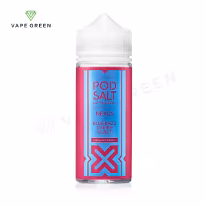 Blue Razz Cherry Blast Shortfill E-Liquid by Nexus Pod Salt 100ml