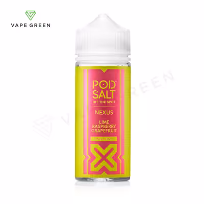 Lime Raspberry Grapefruit Shortfill E-Liquid by Nexus Pod Salt 100ml