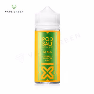 Pineapple Passion Lime Shortfill E-Liquid by Nexus Pod Salt 100ml