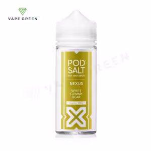 White Gummy Bear Shortfill E-Liquid by Nexus Pod Salt 100ml