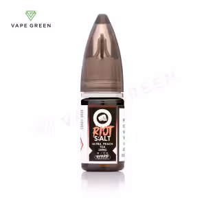 Ultra Peach Tea E-Liquid by Riot Squad Hybrid Black Edition Salt