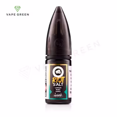 Lemon Mint Hybrid Nic Salt E-Liquid by Riot Squad
