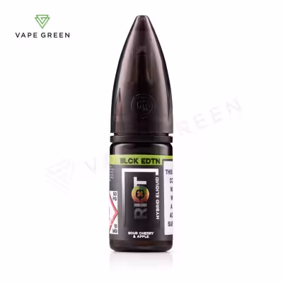 Sour Cherry & Apple E-Liquid by Riot BLCK EDTN Hybrid Salt