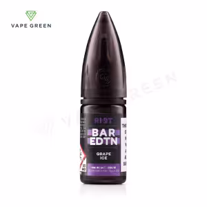 Grape Ice Nic Salt E-Liquid by Riot BAR EDTN