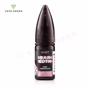 Pink Lemonade Nic Salt E-Liquid by Riot BAR EDTN