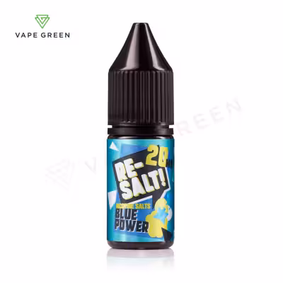 Blue Power Nic Salt E-Liquid by Re-Salt