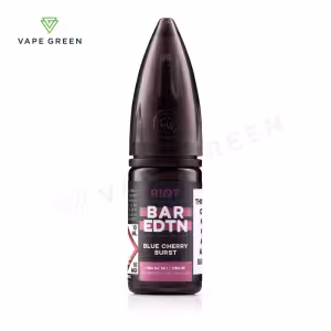Blue Cherry Burst Nic Salt E-Liquid by Riot BAR EDTN