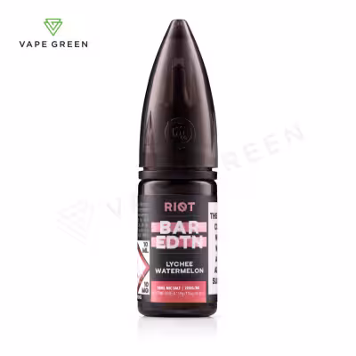 Lychee Watermelon Nic Salt E-Liquid by Riot BAR EDTN