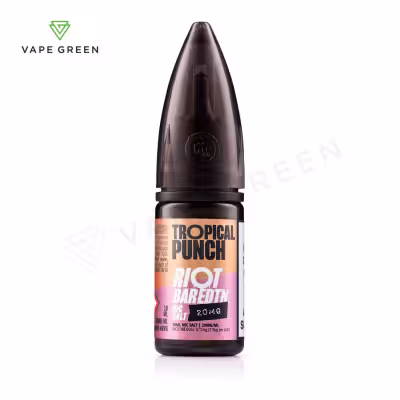 Tropical Punch Nic Salt E-Liquid by Riot BAR EDTN