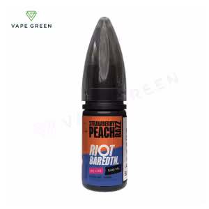 Strawberry Peach Razz Nic Salt E-Liquid by Riot BAR EDTN No Ice