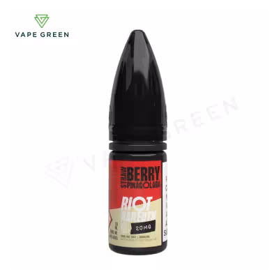 Strawberry Pinacolada Nic Salt E-Liquid by Riot BAR EDTN