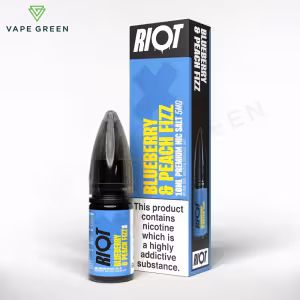 Blueberry Peach Fizz Nic Salt E-Liquid by Riot X