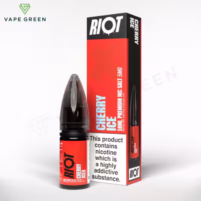 Cherry Ice Nic Salt E-Liquid by Riot X