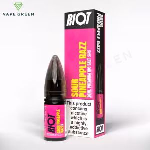 Sour Pineapple Razz Nic Salt E-Liquid by Riot X