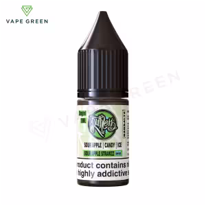 Sour Apple Strawzz On Ice Nic Salt E-Liquid by Ruthless Bar Saltz