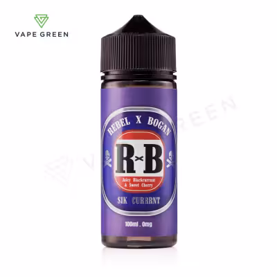 Sik Crrrnt Shortfill E-Liquid by Rebel x Bogan 100ml