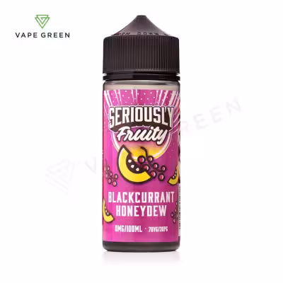 Blackcurrant Honeydew Shortfill E-Liquid by Seriously Fruity 100ml