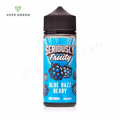 Blue Razz Berry Shortfill E-Liquid by Seriously Fruity 100ml