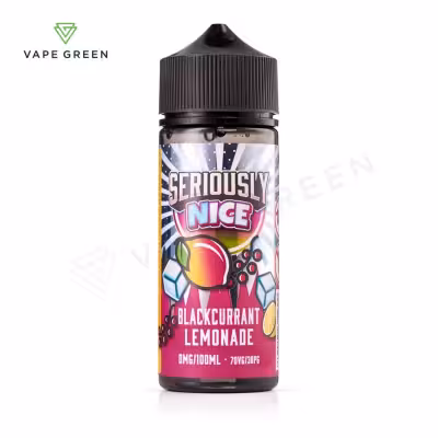 Blackcurrant Lemonade Shortfill E-Liquid by Seriously Nice 100ml