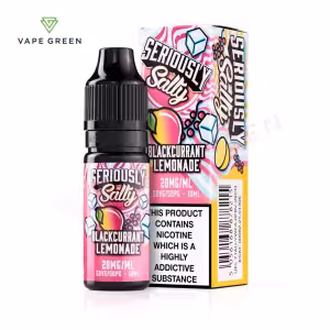 Blackcurrant Lemonade Nic Salt E-Liquid by Seriously Salty