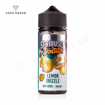 Lemon Drizzle Shortfill E-Liquid by Seriously Donuts 100ml