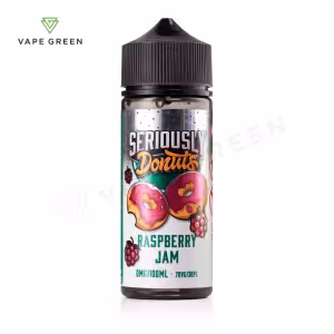 Raspberry Jam Shortfill E-Liquid by Seriously Donuts 100ml