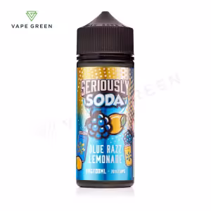 Blue Razz Lemonade Shortfill E-Liquid by Seriously Soda 100ml